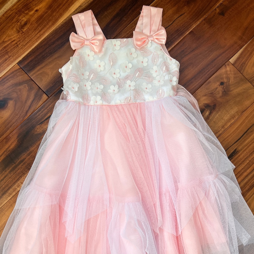 Jona Michelle Special Occasion Flower Tulle Dress